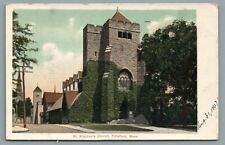 St. Stephen's Church Pittsfield Massachusetts MA Undivided Back Vintage Postcard picture