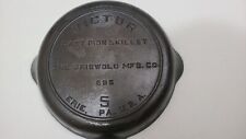 Very RARE #5 Victor Seasoned Griswold Cast Iron Skillet #695 with Heat Ring picture