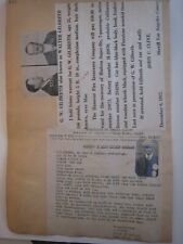  WANTED POSTER , 1917 GANGSTER, MOBSTER, MAFIA,  MOB ... # 002 picture