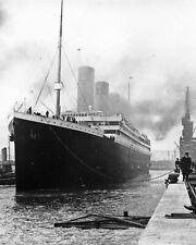 Titanic Ship Docks 1912 South Hampton 8.5 x 11 Photo Photograph Classic Picture  picture