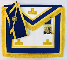 Masonic Craft Provincial Full Dress Apron With Collar picture