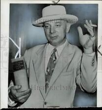 1949 Press Photo Publisher's representative John Maragon - lra40851 picture