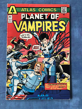 PLANET OF VAMPIRES #3 - ATLAS COMICS- 1975 - BRONZE AGE - F/VF  / NEAL ADAMS picture