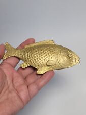 Vintage Antique Dresden Cardboard  Christmas Ornament Fish picture