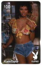 $10. Playboy: Karin Taylor Standing Phone Card picture