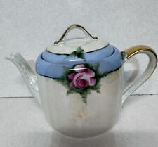 Vintage German Teapot  Hand Painted  Pink Rose picture