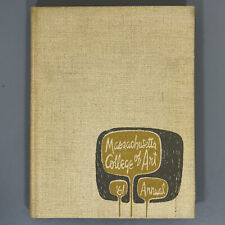 MASSACHUSETTS COLLEGE OF ART - Boston - 1961 Annual - 4 Signed Prints - MassArt picture