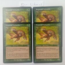 4x Deepwood Wolverine Mercadian Masques MTG Great Condition picture