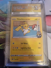 Pikachu on the Ball | 001/005 | Promo | MINT 9 | Ace Grading | NOT PSA picture