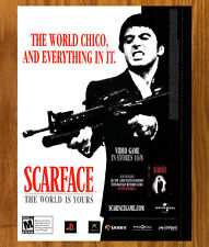 Scarface the World is Yours Sierra - Video Game Print Ad / Poster Promo Art 2006 picture