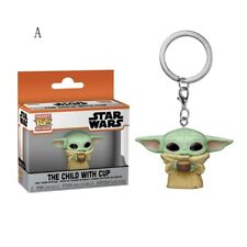 Funko Pop Baby Yoda the Child Grogu Star Wars Action Figure Keychain Toys picture