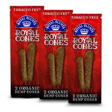 ROYAL CONES Organic Cones SWEETS Flavor Pre-Rolled Cones - (3 Pouches) picture