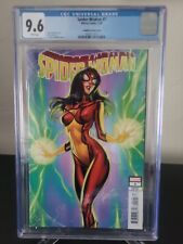 SPIDER-WOMAN #1 CGC 9.6 GRADED MARVEL COMICS 2020 J SCOTT CAMPBELL VARIANT COVER picture