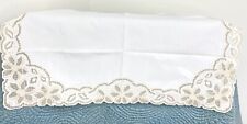 Vintage Italian punchwork embroidery table mat tablecloth picture