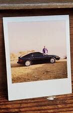 Vintage Acura Mk3 1989 Polaroid Photograph Photo Car Black 89 Rare Picture Auto picture