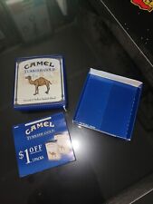 Vintage Camel Cigarettes Empty Flip Top Tin Turkish Gold Still New, Just Opened picture