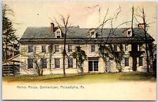 VINTAGE POSTCARD HAINES HOUSE SCENE GERMANTOWN PHILADELPHIA (BY ROTOGRAPH Co.) picture