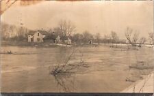 RPPC House in Flooded plain postmark Nebraska picture