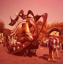 Disneyland, America On Parade, Liberty Bell, Antique Vintage GAF Film Slide picture