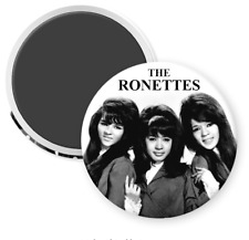 THE RONETTES - MAGNET BUTTON - REFRIGERATOR- LOCKER- RONNIE SPECTOR - 2 1/4