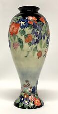 Dale Tiffany Roadshow Collection Porcelain Springtime Flower Garden Vase 11” picture