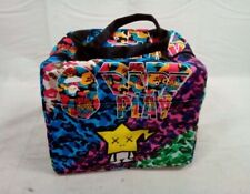 Bape Play-Style Insulated Lunch Tote Camo Blue/Pink Anime 7x9” picture