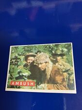 1956 Topps Davy Crockett Ambush/Ambush 20A Green Back Card NM picture