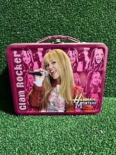 Disney's Hannah Montana Metal/Tin Box 8” Lunchbox GLAM ROCKER Miley Cyrus picture