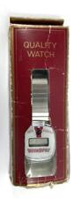Rare Vintage Alabama Crimson Tide Quality Watch  Digital With Box, See Pics picture