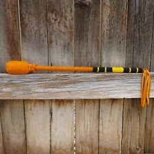 Cheyenne-Authentic Native American-Handmade Beaded Leather Drum Beater picture
