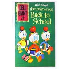 Dell Giant Comics: Huey Dewey and Louie Back to School #1 in VF minus. [p} picture