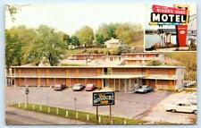LOUISIANA, MO Missouri  ~ Roadside RIVER'S EDGE MOTEL 1971 Pike County Postcard picture