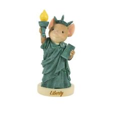 Tails with Heart Statue of Liberty Figurine Patriotic Enesco 6008090 picture
