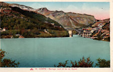 CPA 38 - BODY (Isère) - 41. Bridge, Dam and Lac du Sautet picture