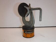 Vintage 1950s Complete Speaker Match Patch Tire Tube Repair Can with Clamp Lid  picture