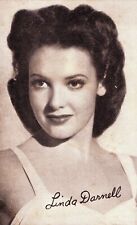 1940's Post Card Size Hollywood Actress Linda Darnell picture