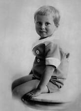 Portrait of Prince Jacques of Bourbon-Parma, son of Prince Ren� of - Old Photo 1 picture