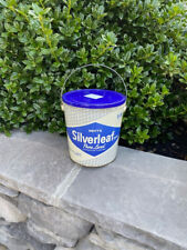 Vintage SWIFT'S SILVERLEAF Brand Pure Lard 8 Lb. Advertising Can/Pail picture