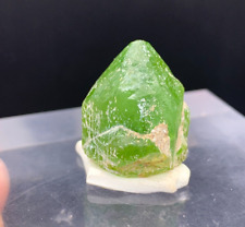 12.7 Gram Natural Peridot Crystal from Pakistan, Good Terminated Rough Specimen picture
