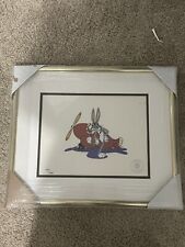 Bugs Bunny Airplane Walt Disney Picture Certified Edition #/2500 Framed 16 X 20 picture