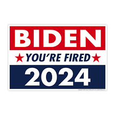 Yard Sign w/Stake Joe Biden Fired 2024 Impeach Vote Out 18