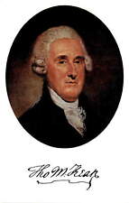 THOMAS MCKEAN, Charles Willson Peale, Declaration of Independence, Postcard picture