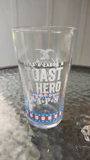 Yuengling Traditional Lager TAPS Veteran Nucleation Point Beer Pint Drink Glass picture