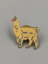 Alpaca Llama 1” Cute Lapel Hat Pin picture