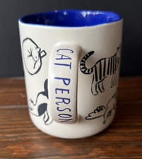 Cat Person Coffee Tea Cup Mug Opal House 12oz Blue Interior Kittens Target picture