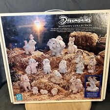 Vintage 1995 Dreamsicles Nativity Set w/Original Box 15 Piece Open Box picture