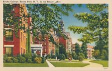 Keuka College Campus at Keuka Park NY New York in the Finger Lakes Region Linen picture