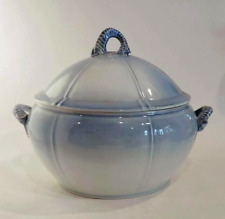 LARGE BING & GRØNDAHL-STYLE 4.5 QT TUREEN WITH SEAHORSE HANDLES picture