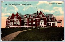Old Peoples Home 1915 Oregon PostCard  - C7 picture