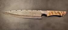 Baba Knives Handmade Damascus Steel Hunting Chef Knife Ram Horn Handle- BS4 picture